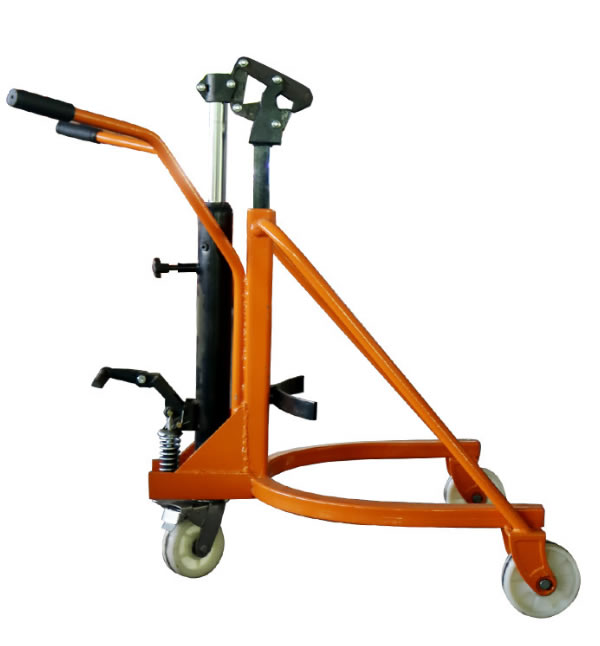 手推液壓油桶搬運車